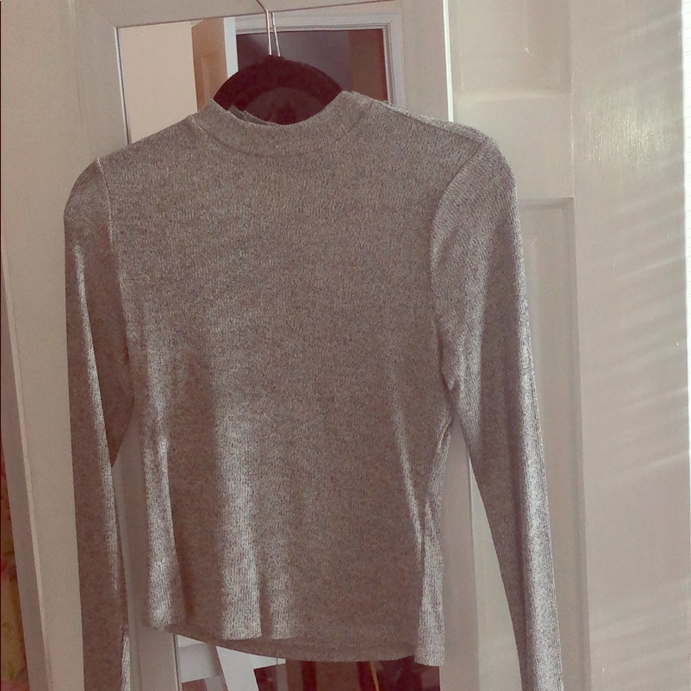 Longsleeve, short turtleneck. Never worn.